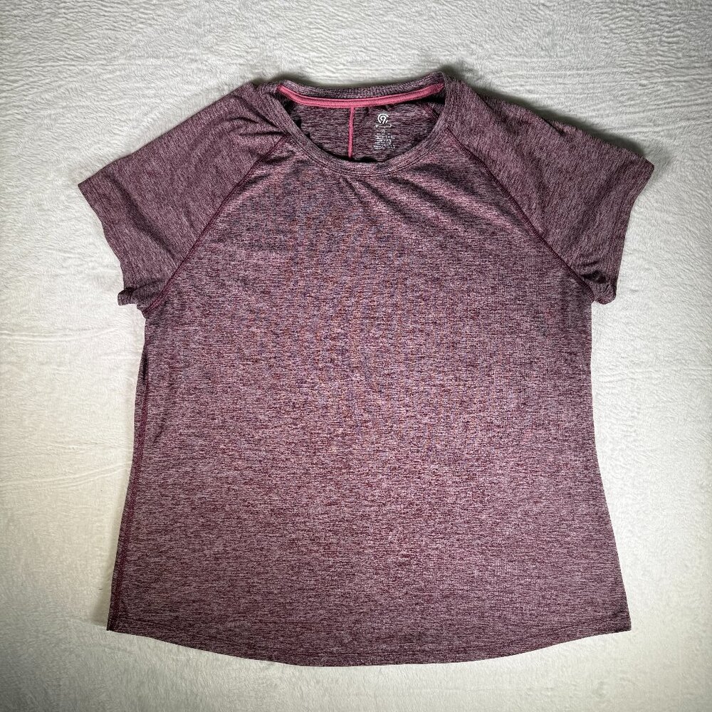 Champion 9 Women's Lightweight Athletic Short‎ Sleeve Shirt Pink Size X